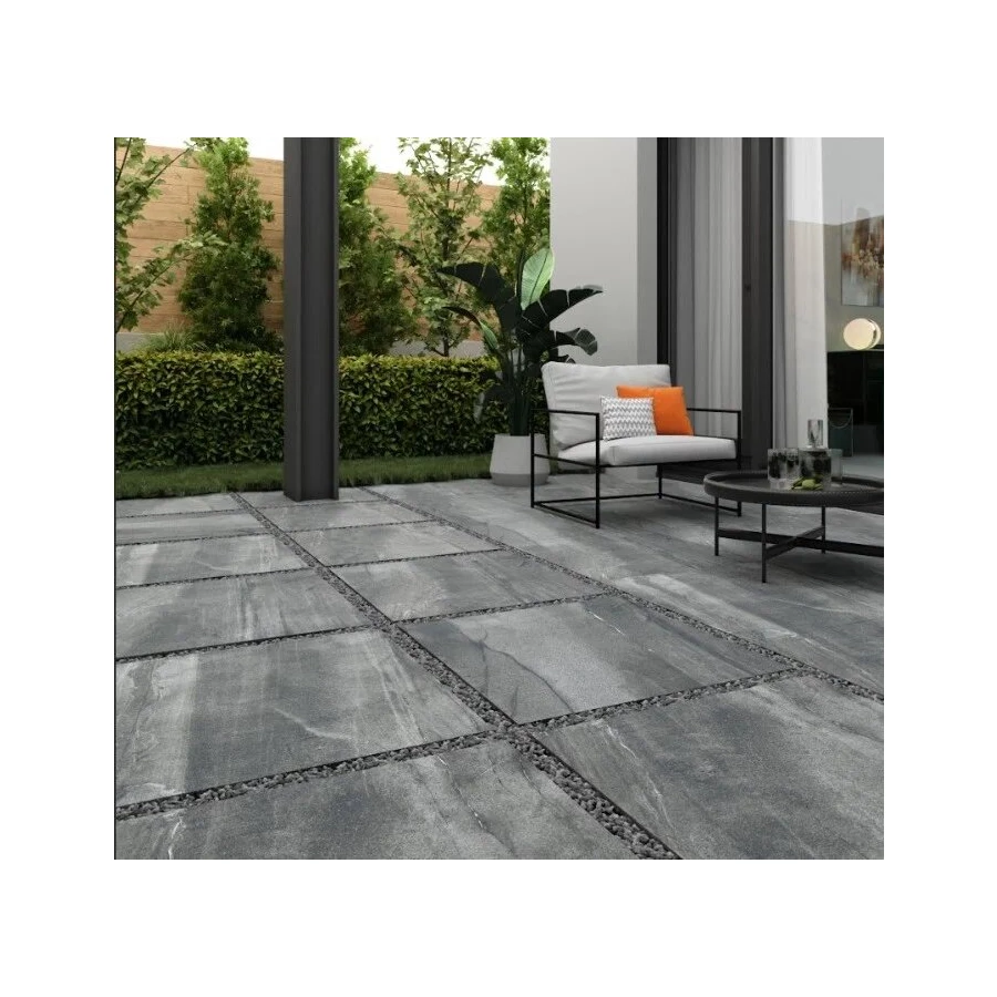 Керамогранит Meili Ceramica Sunset матовый серый 60х60 см