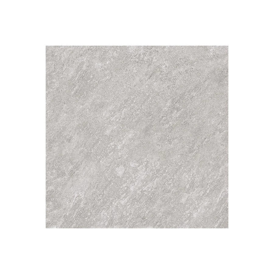 Керамогранит Landgrace Ceramic Outdoor Quartz Light Grey R11 матовый серый 201002 60х60 см