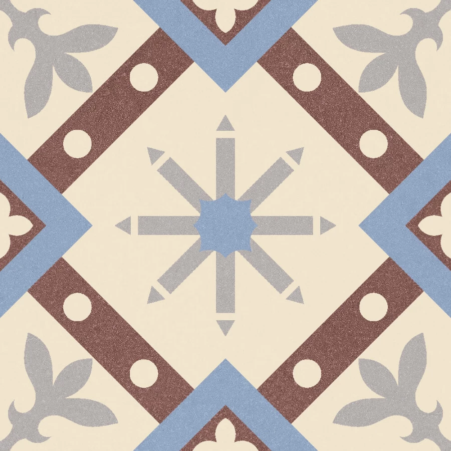 Керамогранит A-Ceramica Martinique Jeanne Matt матовый многоцветный 20х20 см