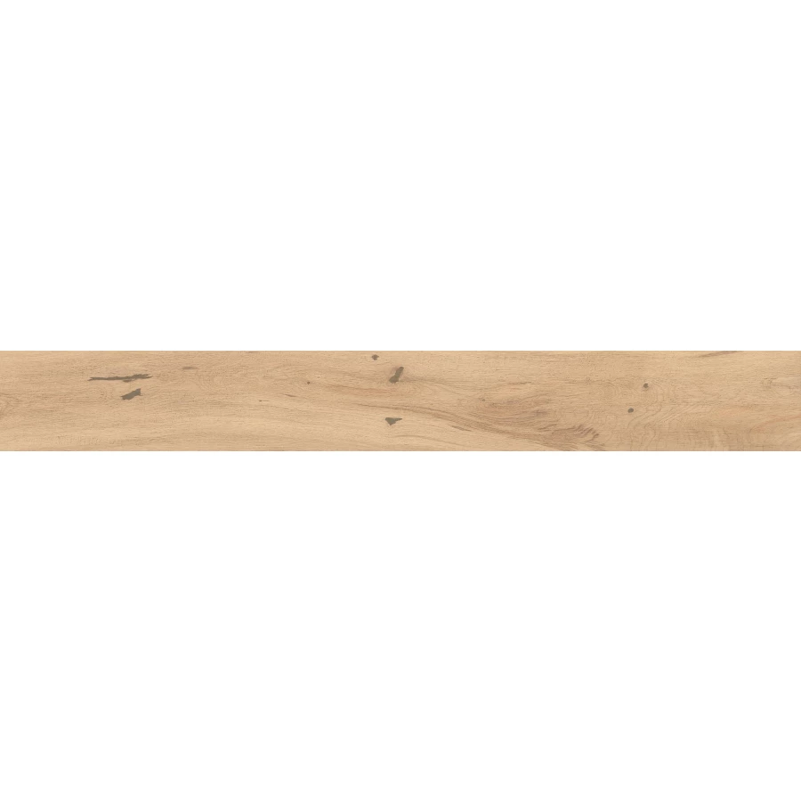 Керамогранит Atlas Concorde Италия Лог Брайт Оук Форест / Log Bright Oak Forest Matte Sensitech матовый ректифицированный под дерево AX3N 18,5х150 см 9 мм