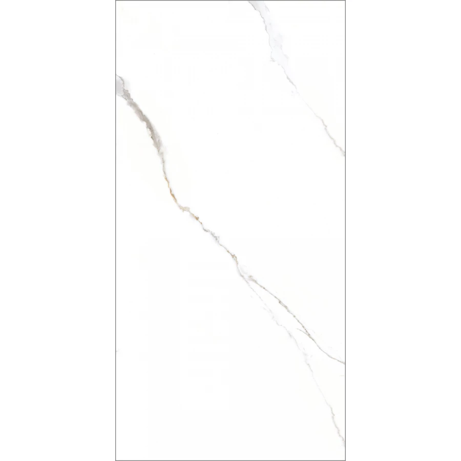 Керамогранит Global Tile Corus глянцевый белый GT1206015103PR 120х60 см