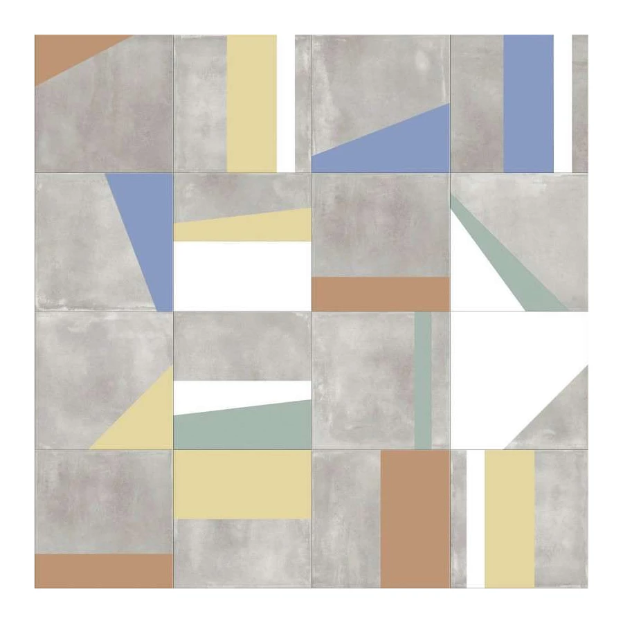 Керамогранит ABK Play edge mix multicolor PF60003482 20x20 см