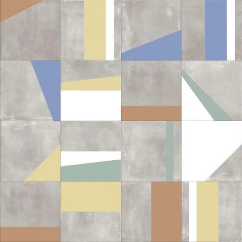 Керамогранит ABK Play edge mix multicolor PF60003482 20x20 см