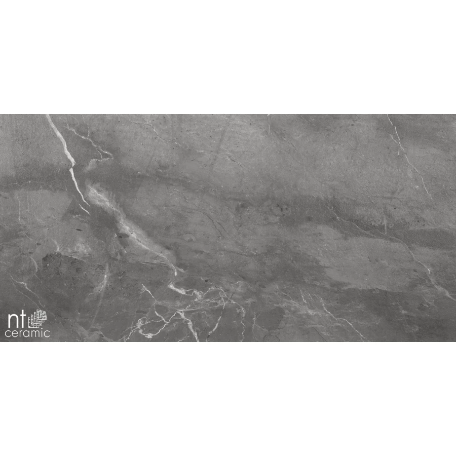 Керамогранит NT Ceramic Quanta Grey Slate Black Лаппатированный NS612NTT9027L 120х60 см