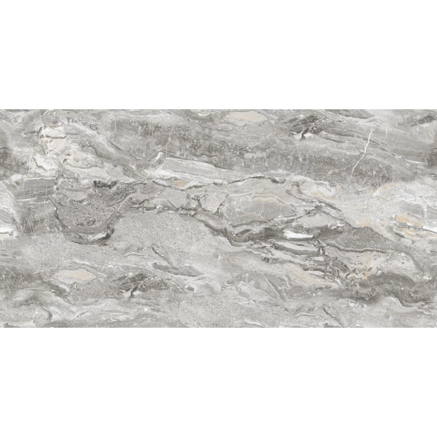 Керамогранит Ceradim Ocean Awesome Grey серый Полированный 120х60 см