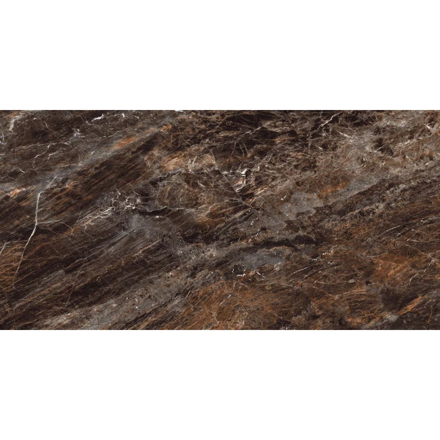 Керамогранит Bluezone Romano Versailles Brown High Glossy RP-185195 120x60 см