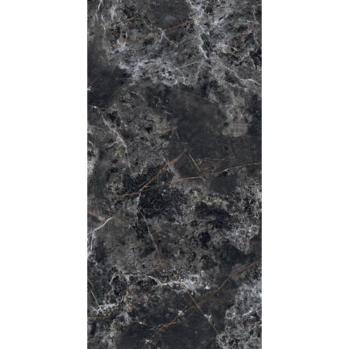 Керамогранит Italica Tiles Galaxy Glamour глянцевый черный ITL70746 120х60 см