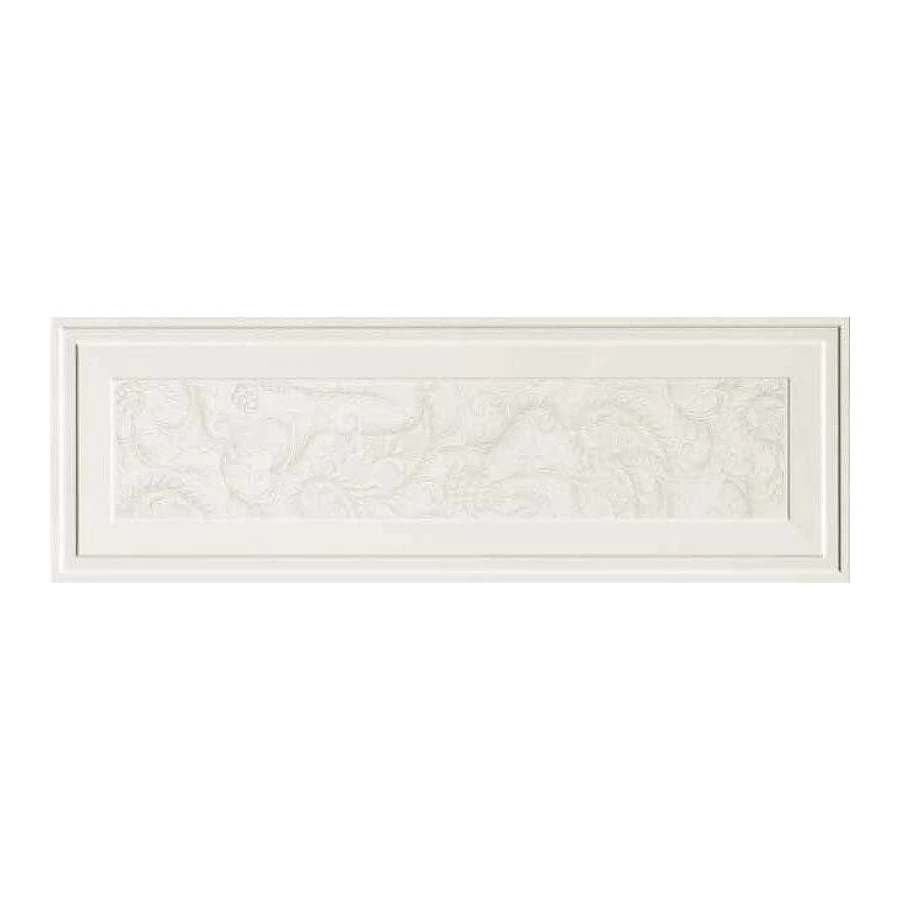 Плитка настенная Ascot Ceramiche New England Bianco Boiserie Sarah матовая белая EG3310BS 100х33,3 см