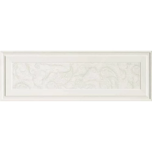 Плитка настенная Ascot Ceramiche New England Bianco Boiserie Sarah матовая белая EG3310BS 100х33,3 см