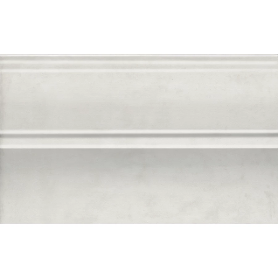 Плинтус Kerama Marazzi Левада глянцевый серый светлый 25х15 см