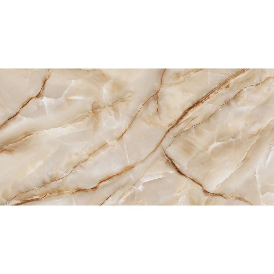 Керамогранит LCM Onyx Royal Latte полированный 60120ORO11P 120х60 см