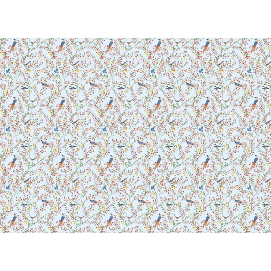 Обои флизелиновые Marburg Glööckler Pompöös Provence голубые 35621 0,53х10,05 м