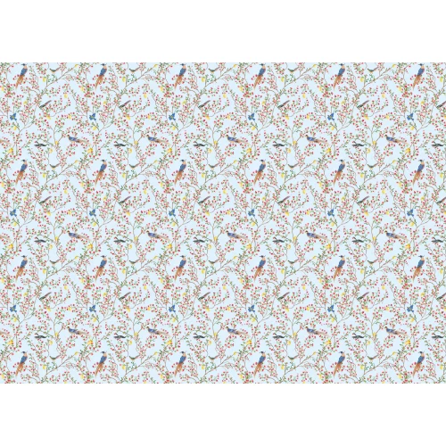 Обои флизелиновые Marburg Glööckler Pompöös Provence голубые 35621 0,53х10,05 м