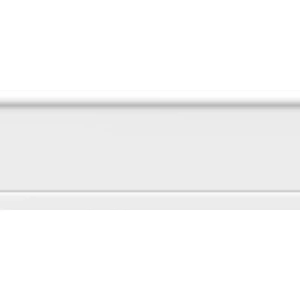 Бордюр настенный Meissen Keramik Trendy белый TY1U051 25х10 см