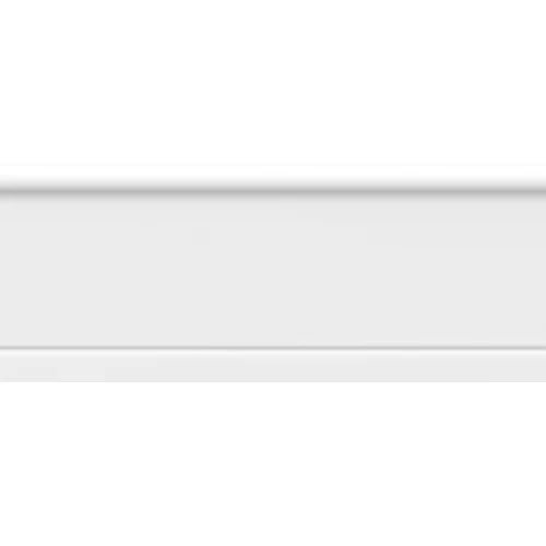 Бордюр настенный Meissen Keramik Trendy белый TY1U051 25х10 см