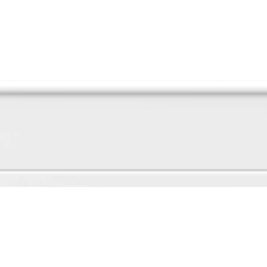 Бордюр настенный Meissen Keramik Trendy белый TY1U051 25х10 см