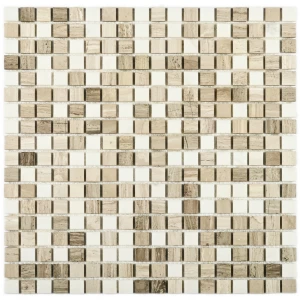 Мозаика Bonaparte Каменная мозаика Elegant 15х15 матовая серая 30,5х30,5 см