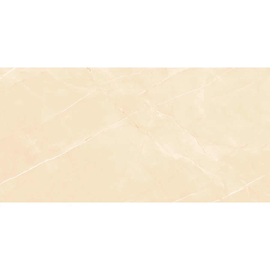 Керамогранит lamore Ceramic Gloss 60х120 Brexit Crema глянцевый кремовый 60/120-012 120х60 см