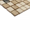 Мозаика Bonaparte Каменная мозаика Turin-15 slim Matt 15х15 бежевая 30,5х30,5 см