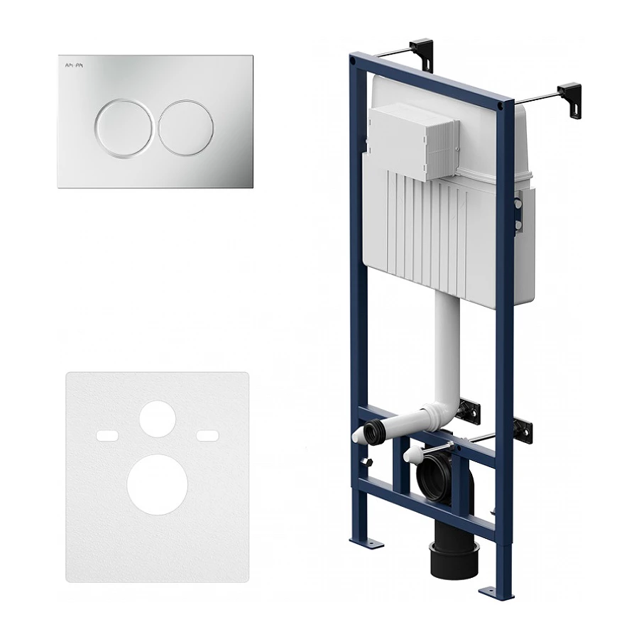 Инсталляция для подвесного унитаза с клавишей Am Pm ProC I012707.0131