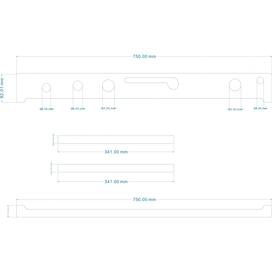 Мойка кухонная Savol с водопадом S-SC001Q 75x46 см