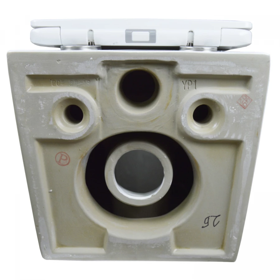 Унитаз подвесной Azario Boca безободковый c сиденьем микролифт AZ-1048 A 36х51х35 см