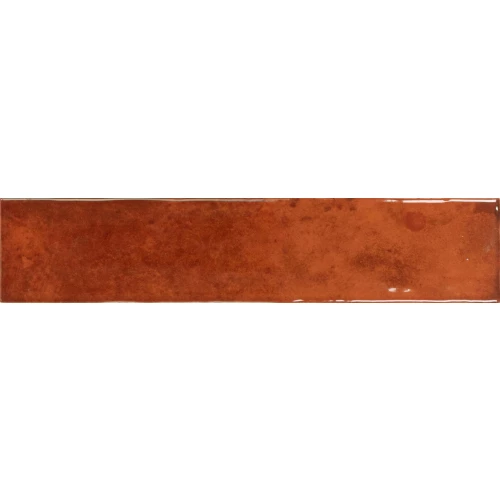 Плитка настенная Monopole San Remo Amber глянцевая красная 25x5 см