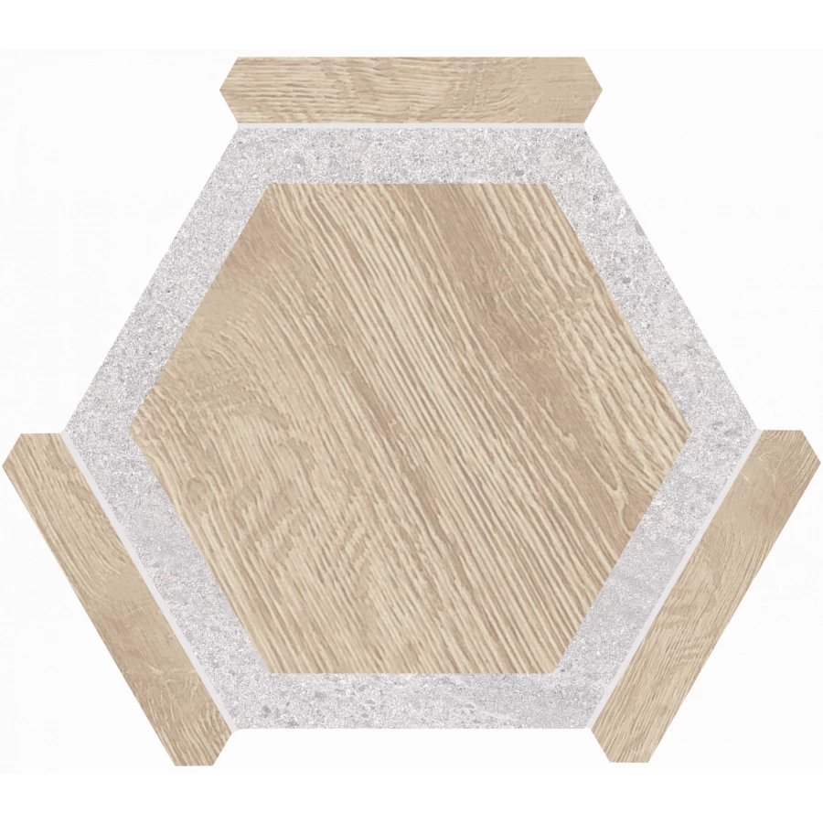 Керамогранит Monopole Avant Oregon Haya Gris 25x22 см