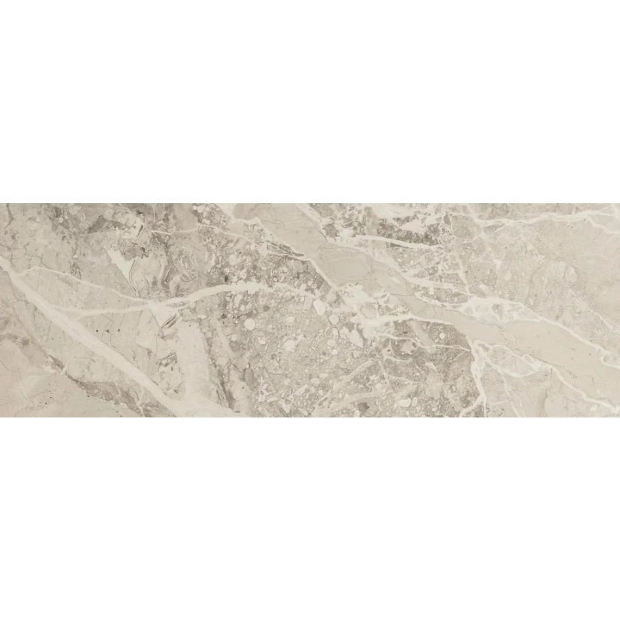 Керамогранит Fanal Elegance Marfil Nplus глянцевый серый FL58494 84х29 см