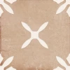 Керамогранит Harmony Peronda Pangea Clay Flower LT матовый бежевый 3386040802 22,3х22,3 см