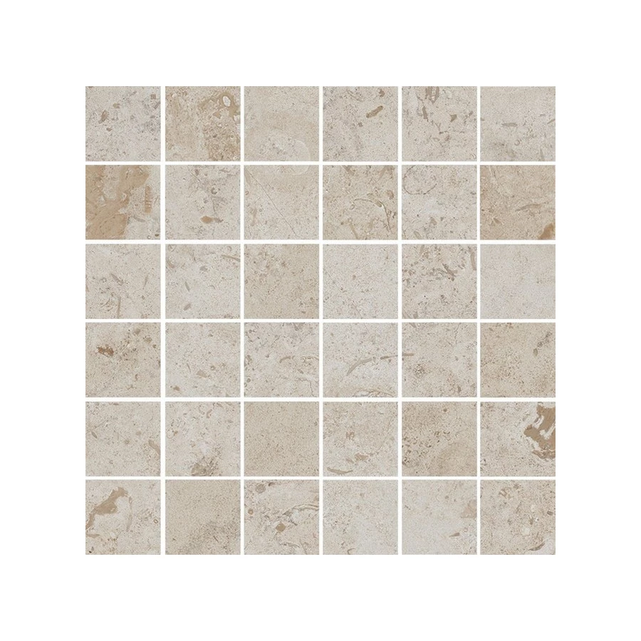 Керамогранит Kerama Marazzi Про Лаймстоун Декор мозаичный матовый темно-бежевый DD2054/MM 30х30 см