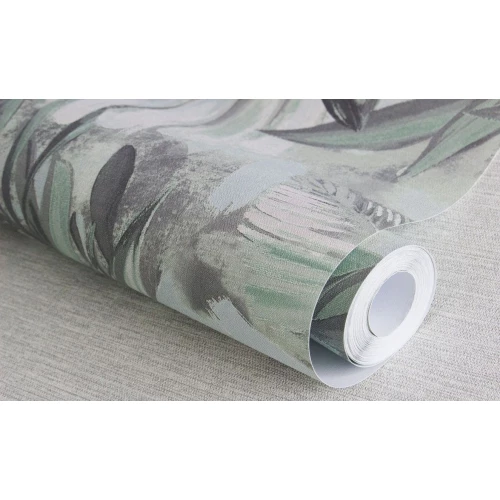 Обои флизелиновые Аспект Deluxe Акцент Капри голубые 70442-67 1,06х10,05 м