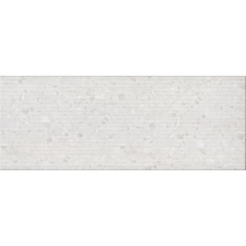 Плитка облицовочная InterCerama Techno рельеф светло-серый 60*23 см