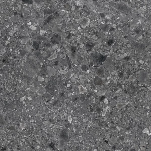 Керамогранит Laparet Ceppo Nero PRO структурный R11Soft STR матовый графитовый 60х60 см