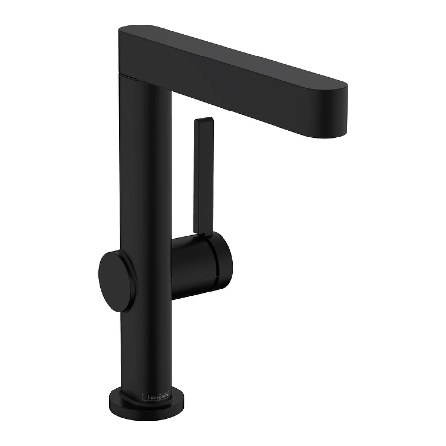 Смеситель для раковины Hansgrohe Finoris черный матовый 76060670