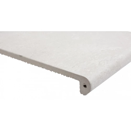 Фронтальная ступень Exagres Boston Peldano white 33х33 см