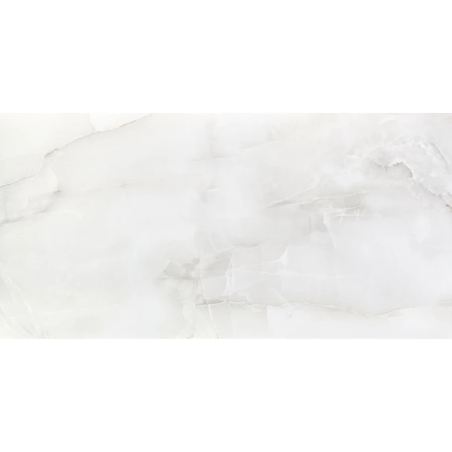 Керамогранит Neodom Onyx Onix Bianco Satin матовый бело-бежевый N20375 120x60 см