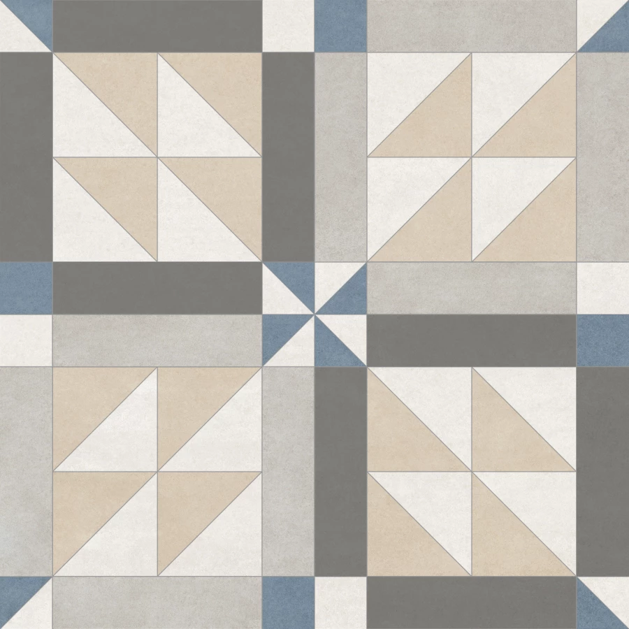 Керамогранит New Trend Design Art Mix 4 матовый многоцветный GP2020DMX55 20х20 см