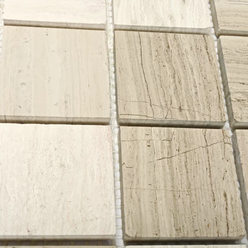 Мозаика Bonaparte Каменная мозаика Dakar 48х48 матовая серая 30,5х30,5 см