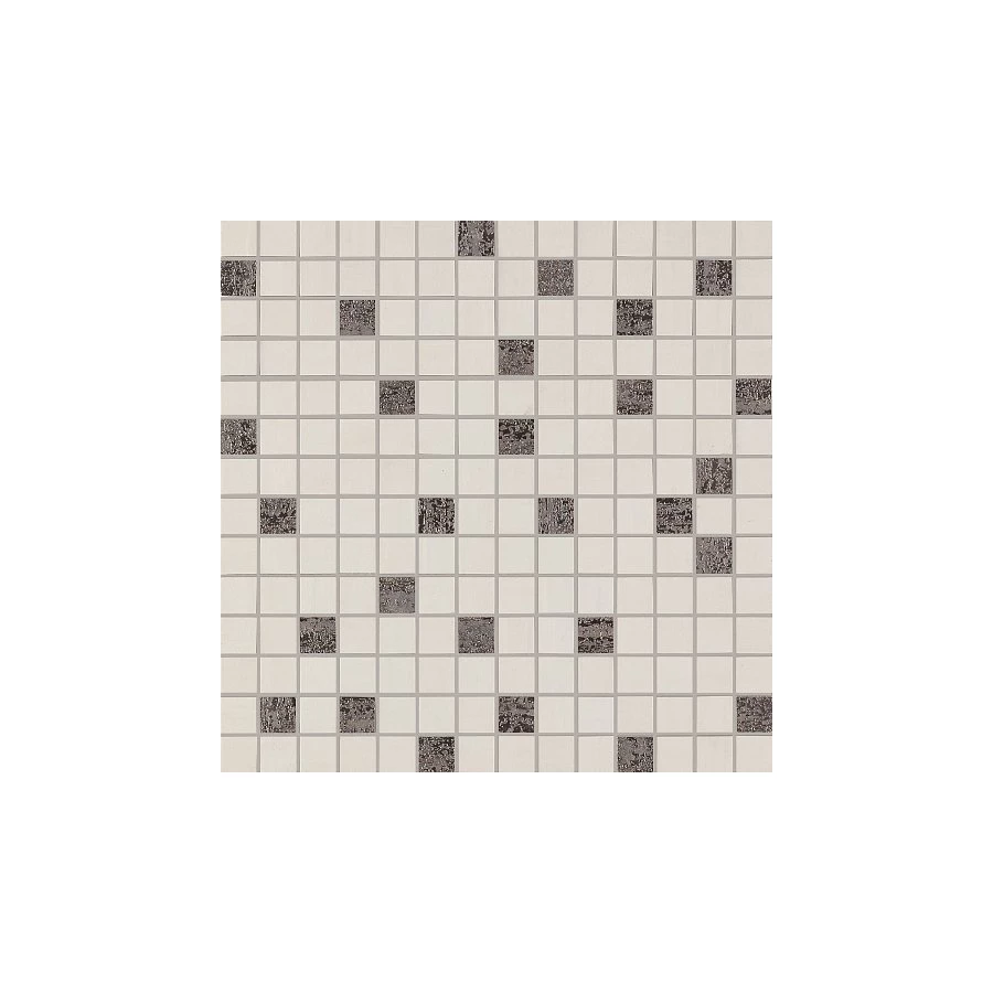 Мозаика Marazzi Materika Mosaico Off Wh белый 40х40 см