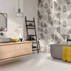Плитка настенная Colorker Верона Фонтана Микс / Verona Fontana Mix матовая бежевая 224099 100х31,6 см