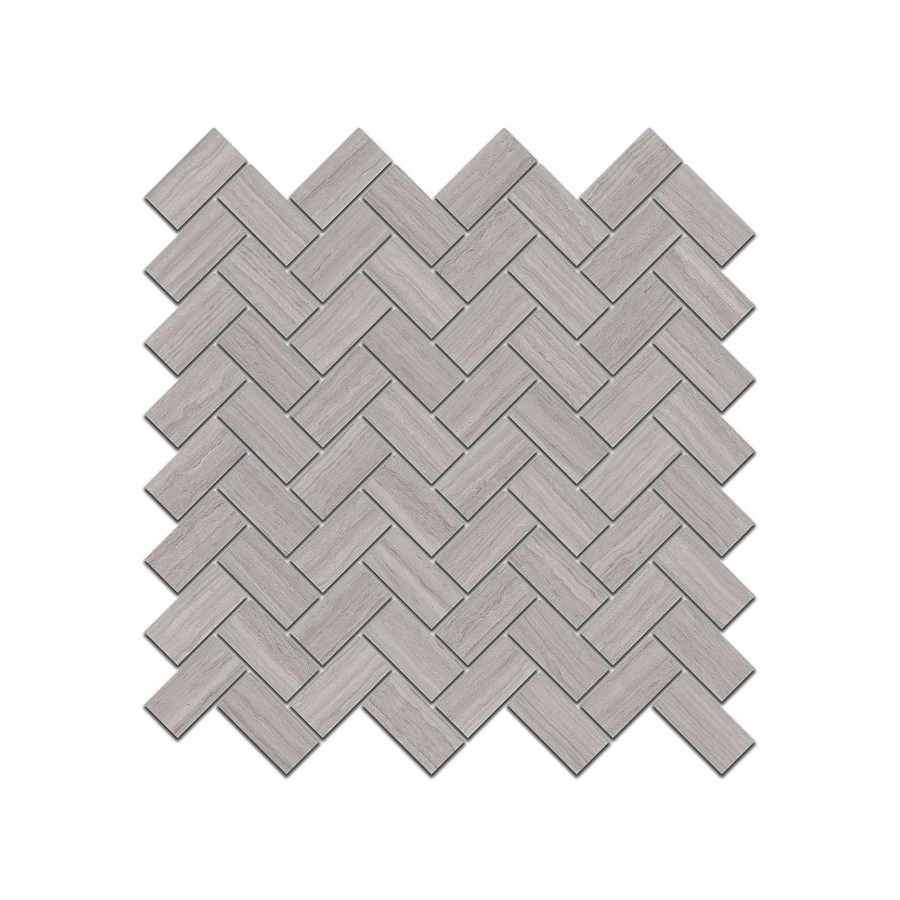 Керамогранит Kerama Marazzi Грасси Декор мозаичный матовый серый SG190/002 31,5х30 см