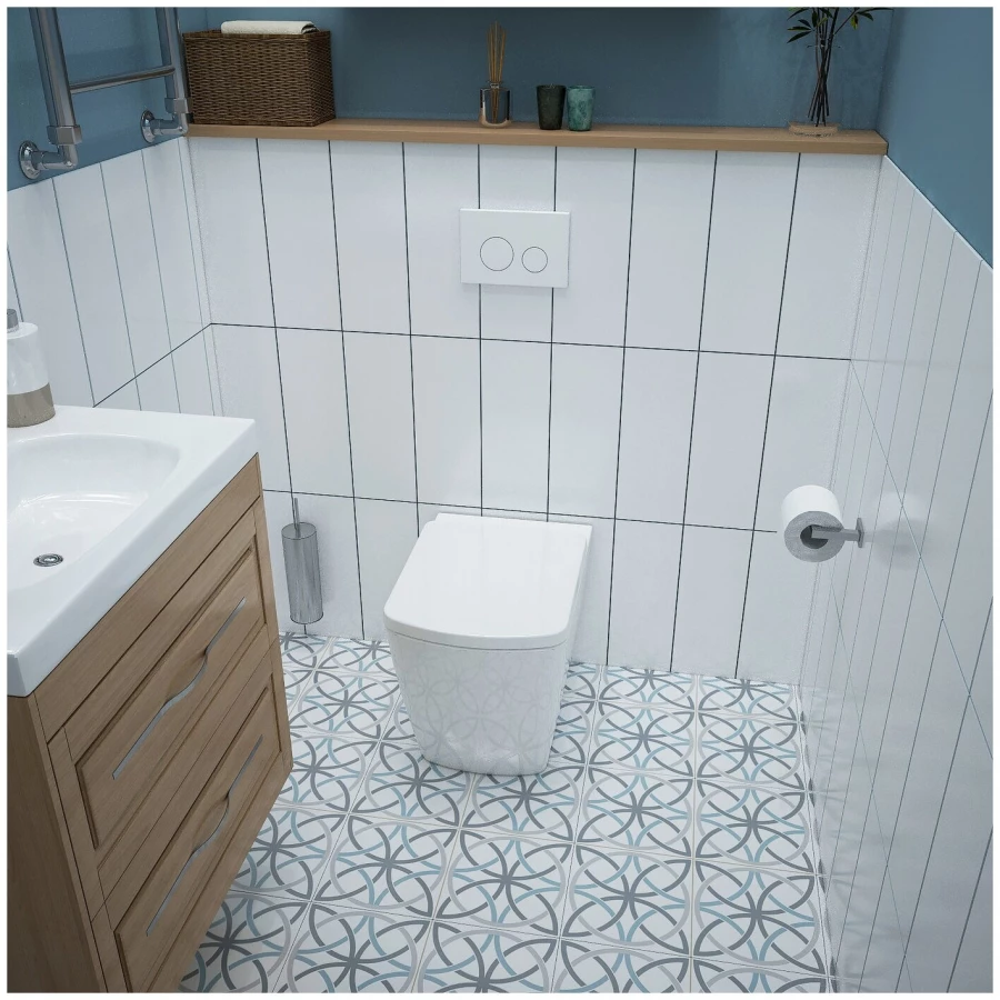 Унитаз Lavinia Boho Relfix Aveo Rimless 87551085 (комплект 5 в 1)