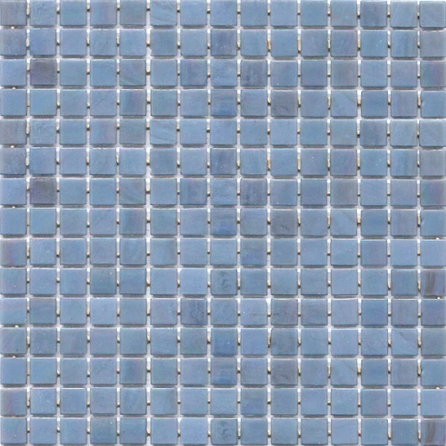 Стеклянная мозаика JNJ Mosaic Gold Link сетка 2x2 глянцевая синяя EA49-1 32,7х32,7 см