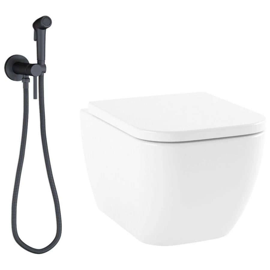 Унитаз Lavinia Boho One Rimless 21080004 (комплект 2 в 1)