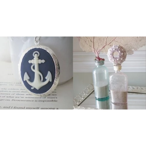 Декор Absolut Keramika Monocolor Biselado Decor Cenefa Nautica B ABC0000072 20х10 см