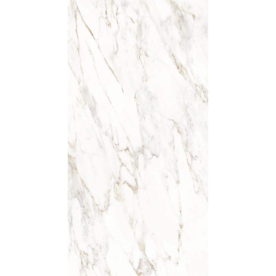 Керамогранит Creanza Enfold Statuario Matt Glossy матовый с глянцевым эффектом белый CZ-GL03-B 160х80 см