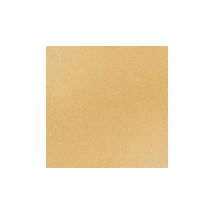 Керамогранит Уральский гранит Моноколор Горчичный рельеф UF015R 60х60 см