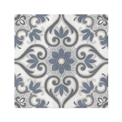 Декор Kerama Marazzi Про Чементо 2 матовый синий VT/A603/DD1736R 40,2x40,2 см