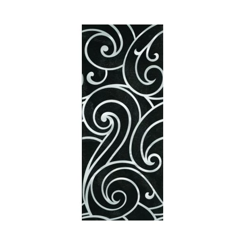 Декор Gracia Ceramica Prime black черный 02 25х60 см